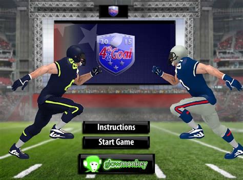 4th and Goal 2015 Unblocked Play Free | Football games, Football ...