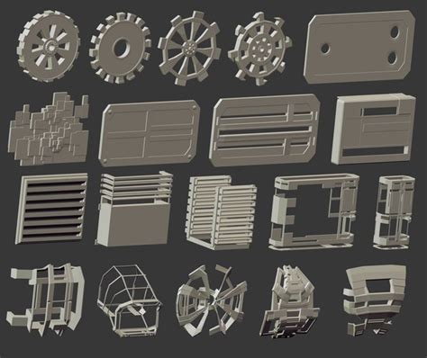 Robot Parts 3D Models for Download | TurboSquid