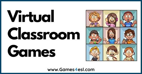 5 Fun Virtual Classroom Games And Activities | Games4esl