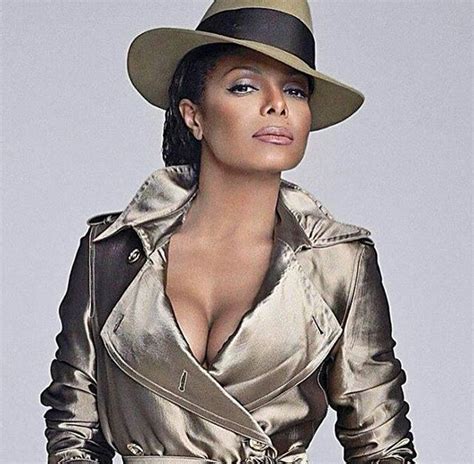 Janet Jackson in Trench Outfit for Vanity Fair Italy, 2006