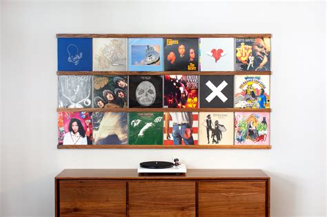 Vinyl Record Storage Shelf | Wall Mounted Record Holder | Record Ledge ...