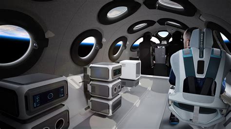 Virgin Galactic shows off passenger spaceship cabin interior