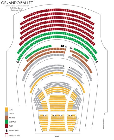 Dr Phillips Seating Chart