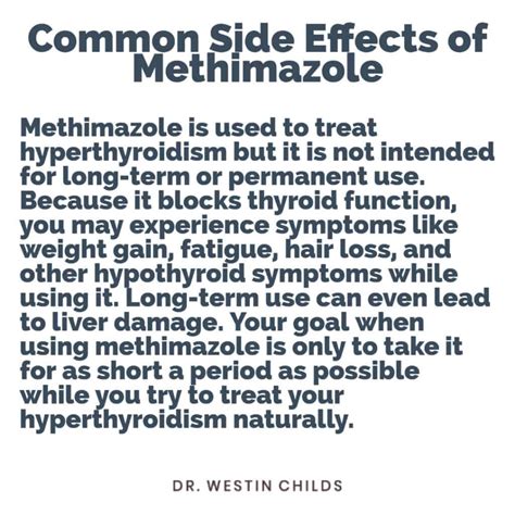 Methimazole Side Effects You Should Know