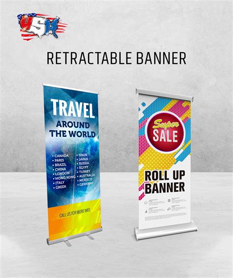 Retractable Banners - USA Printing & Signs