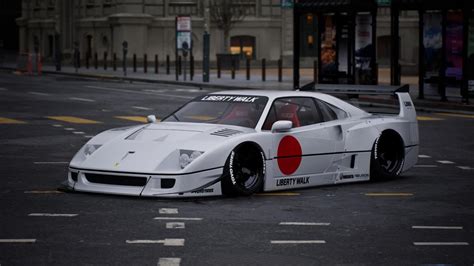 Ferrari F40 : "à la sauce japonaise" grâce à Liberty Walk - Les Voitures