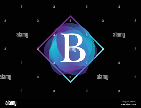 Letter B Logo design Abstract liquid shape vector template Stock Vector Image & Art - Alamy