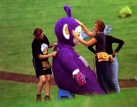 pop culture vintage🦋 on Instagram: “Behind the scenes of ‘Teletubbies ...