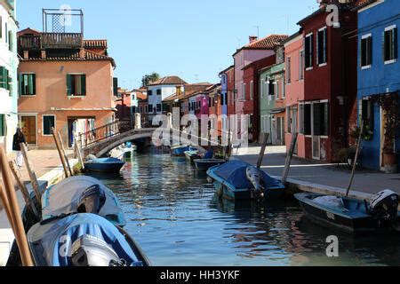 Burano Venice Italy Fishing Village Stock Photo - Alamy