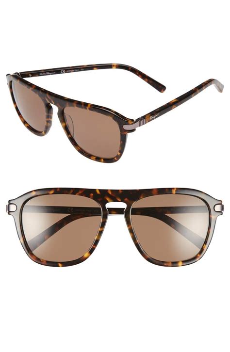 Salvatore Ferragamo 55mm Retro Sunglasses | Nordstrom