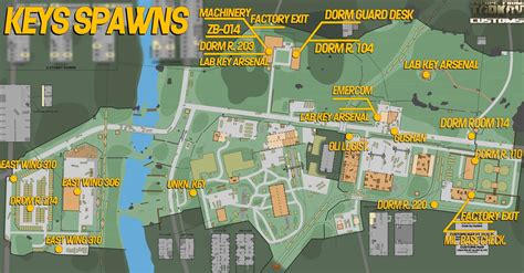 Tarkov: Guide to the Customs Map 2022 - Exits, Keys, Stashes & Loot