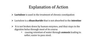 Lactulose Mechanism Of Action