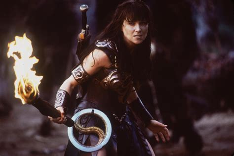 Remember tough as nails Xena from 'Xena: Warrior Princess'? She looks ...