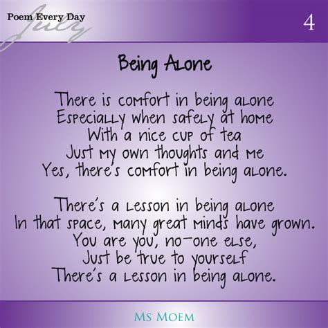 A Poem About Being Alone | Ms Moem | Poems. Life. Etc.