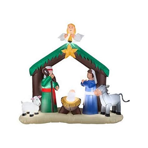 This Is The Best Inflatable Nativity Scene For Your Outdoor Holiday Decorations