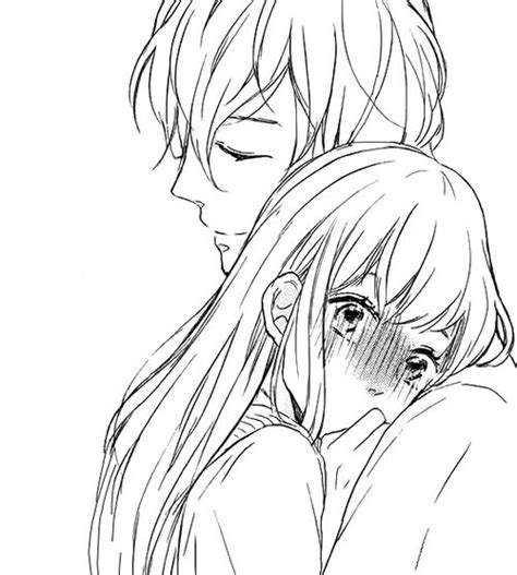 Anime boy & girl hugging | Manga love, Anime hug, Manga cute