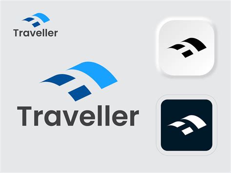 Modern T Letter Traveller Logo by Nayan Tamli on Dribbble