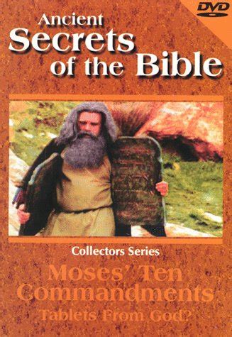 Amazon.com: Ancient Secrets of the Bible: Moses' Ten Commandments ...