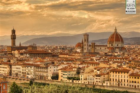 A sunset in Florence from Piazzale Michelangelo » Felipe Pitta Travel ...