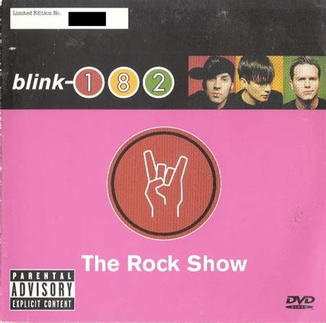 Blink-182 – The Rock Show (2001, DVD) - Discogs