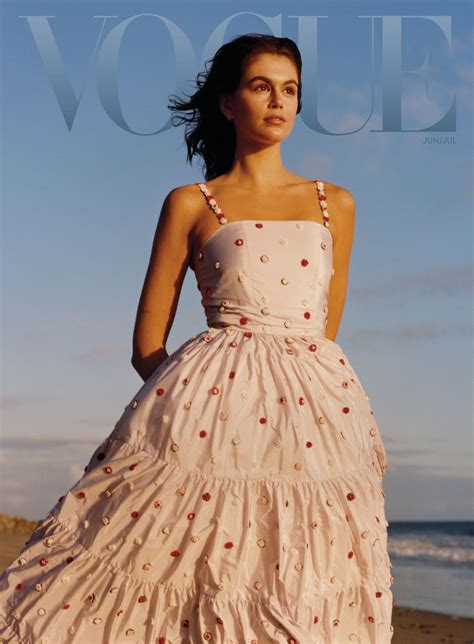 Kaia Gerber - Vogue Magazine June/July 2021 • CelebMafia