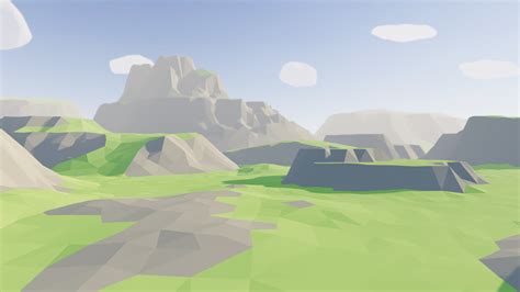 Low Poly Modular Terrain Pack