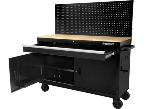 Husky 52" Mobile Workbench w/ Pegboard Only $198 Shipped (Regularly $248)