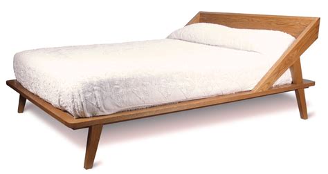 Clark Bed, mid century modern queen bed