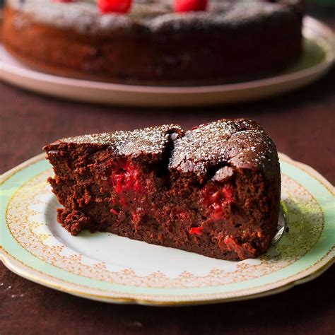 Nigella Lawson's Chocolate Raspberry Pudding Cake | Recipe | Desserts, Cake desserts, Pudding cake