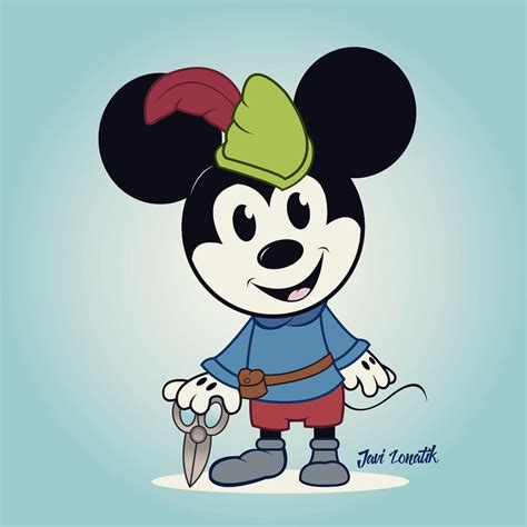 Mickey 90 Illustrations: Brave Little Tailor (1938) | Mickey, Mickey mouse, Mickey birthday