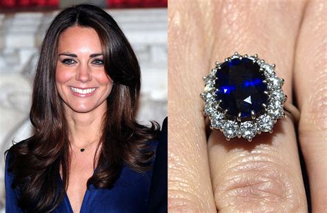 Kate Middleton's stunning sapphire engagement ring, which once belonged to P… | Sapphire ...