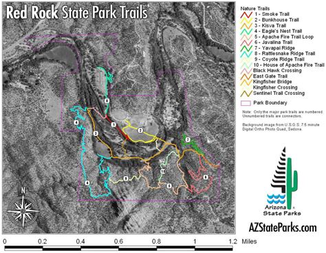 Red Rock State Park - Hiking Trails, Camping, Fees, Map, Sedona Arizona