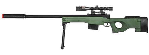 Airsoft Sniper Rifle L96 Gun MK13 MOD L96A1 Scope Bipod Bolt