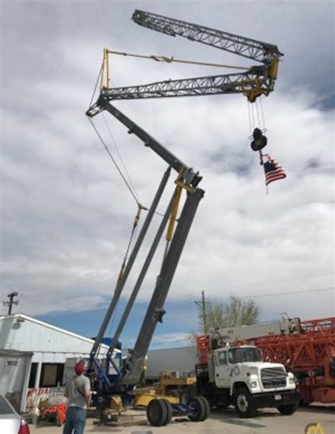 Self ERECTING Tower Crane specifications Self-erect portable cranes