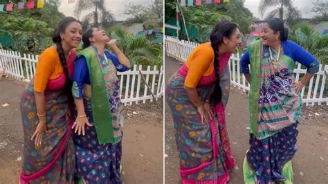 Rupali Ganguly's dance to Badal Barsa Bijuli with Alpana Buch goes ...