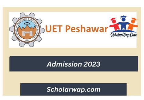 UET Peshawar Admission 2023