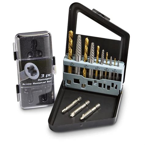 Titan™ 13 - Pc. Screw Extractor and Reverse Drill Bit Set - 154888 ...