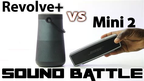 experiencia Mendigar Encommium bose soundlink mini vs revolve ...