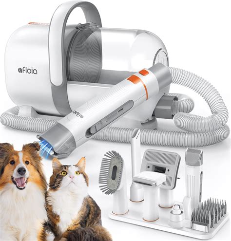 Afloia Dog Grooming Kit, Pet Grooming Vacuum & Electric Dog Clippers Nail Trimmer Grinder & Dog ...