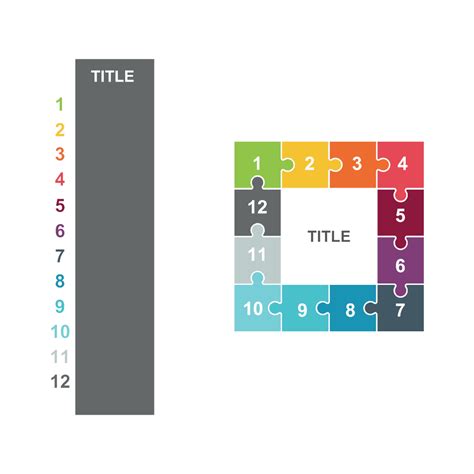 Puzzles 24 (Square 12 Pieces)