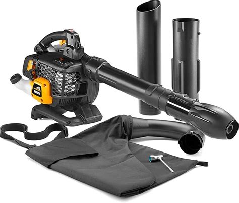 McCulloch GBV 322 VX Petrol Leaf Blower/Garden Vacuum: Leaf Blower ...