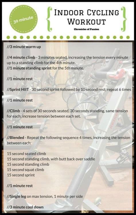 Incredible Spin Bike Workout 30 Minutes References | Workout Plan ...