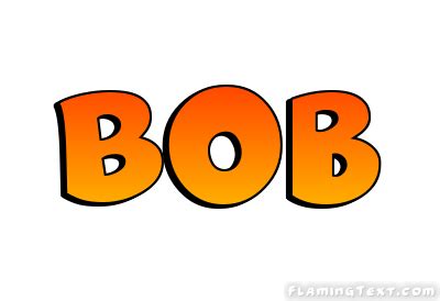 Bob Logo | Free Name Design Tool from Flaming Text