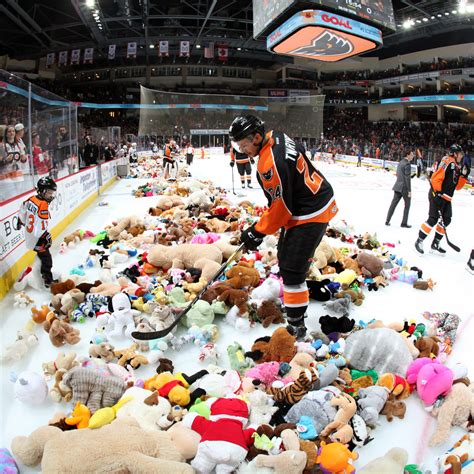 Teddy Bear Toss, Presented By Dan's Camera City, December 14 vs. Hartford at PPL Center - Lehigh ...