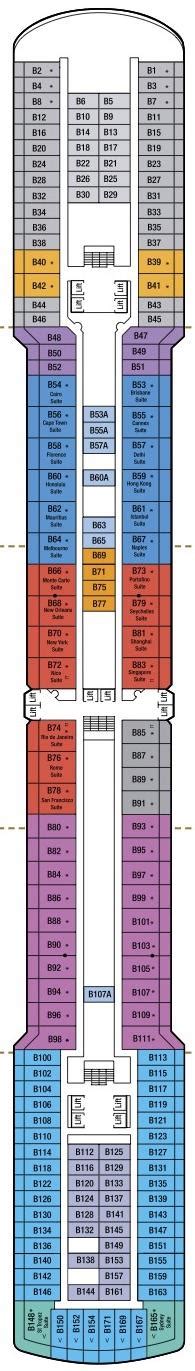 Arcadia Deck Plans