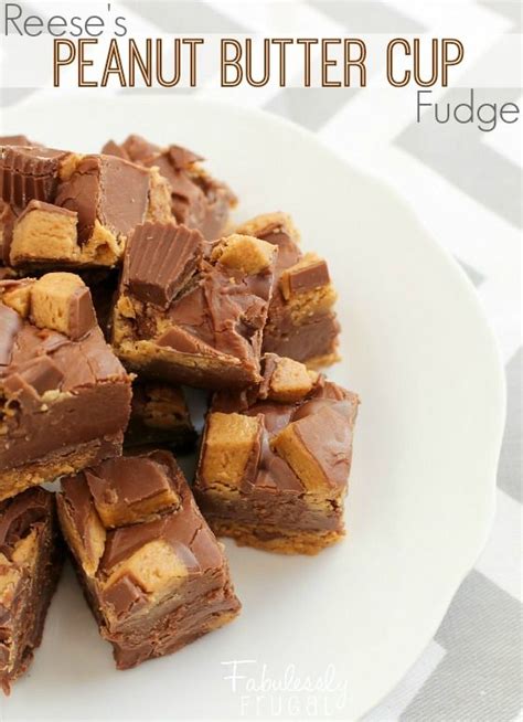 Reese's Peanut Butter Cup Fudge Recipe | Recipe | Fudge recipes, Sweets ...