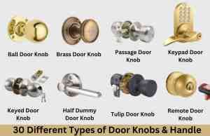 30 Types Of Door Knobs And Handles