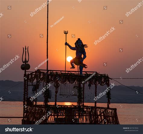 Sunrise Varanasi Lord Shiva Ghats Varanasi Stock Photo 1817317010 ...