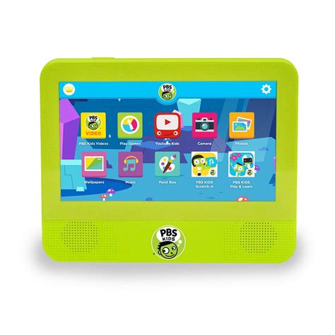 PBS KIDS Playtime Tablet DVD Player Android 7.0 Nougat 7" Kid Safe Tablet DVD Player Ages 2 ...