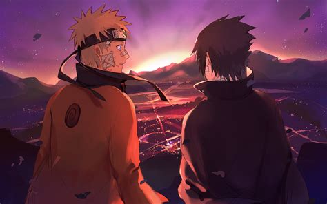 Anime Naruto Naruto Uzumaki Sasuke Uchiha Wallpaper | Anime naruto ...